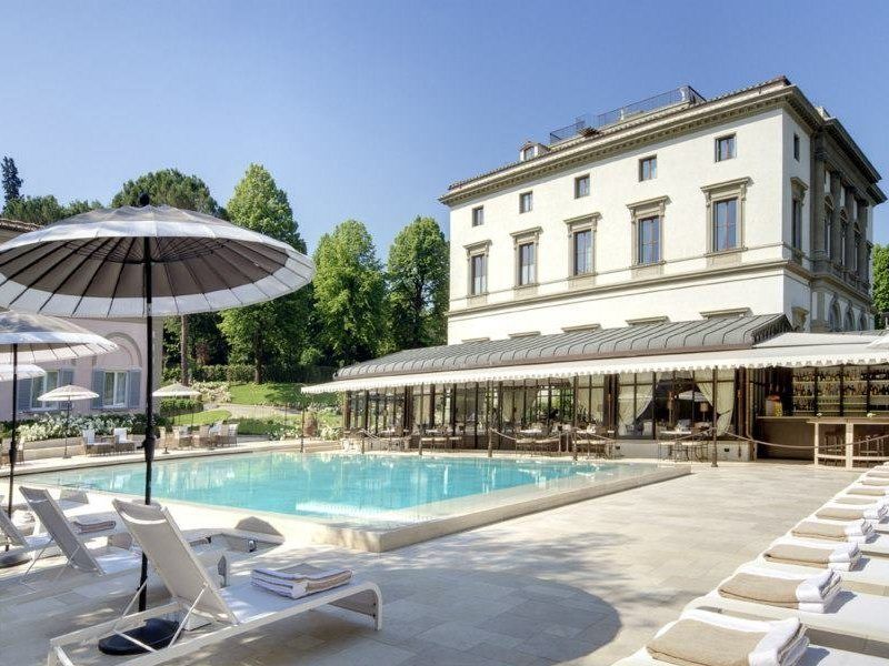 Villa Cora Firenze Bagian luar foto